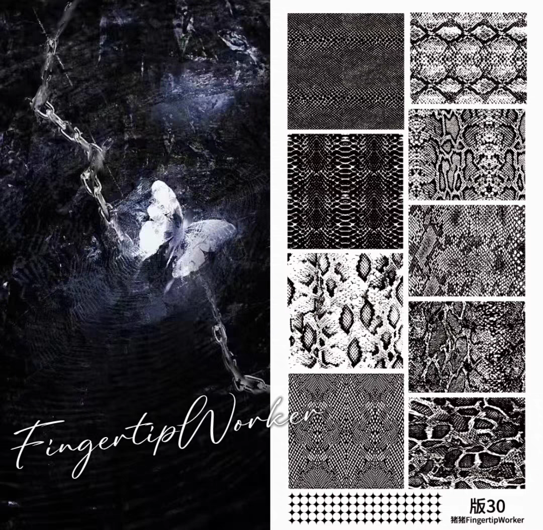3D Printing Templates Free - 1PC Flowers Nail Stamping Plates Leaf