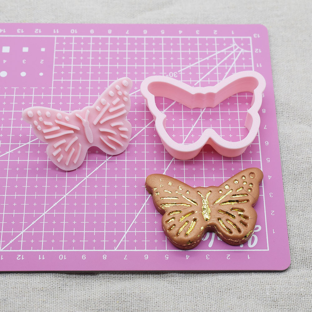 3D Printing Clay - Butterfly Polymer Clay Cutter 3D Printed