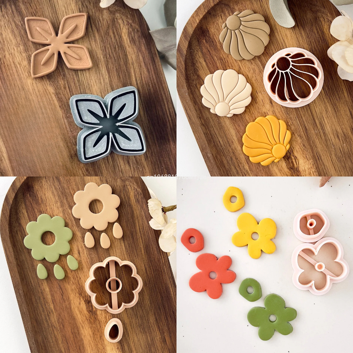 3D Printing Clay - Lily Shape Polymer Clay Cutters |
