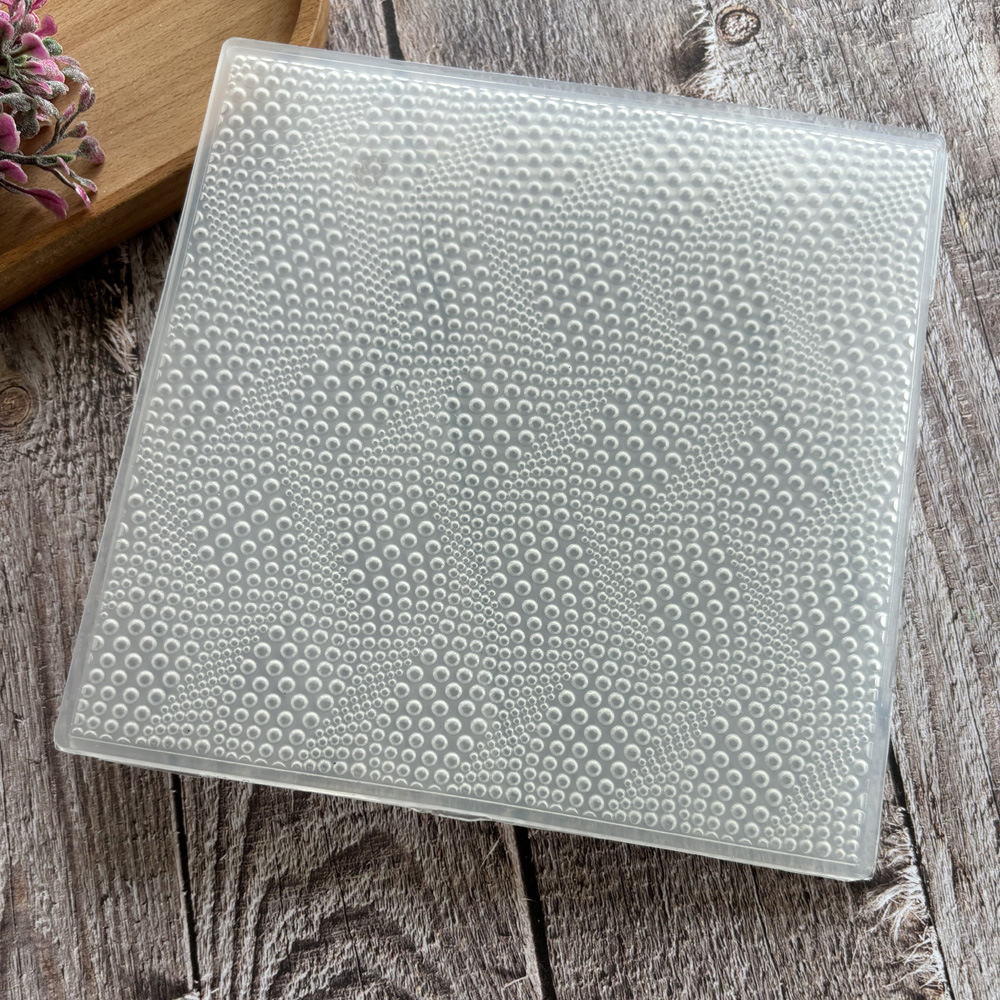 3D Printing Templates Free - Bubble 3D texture clip plastic embossing
