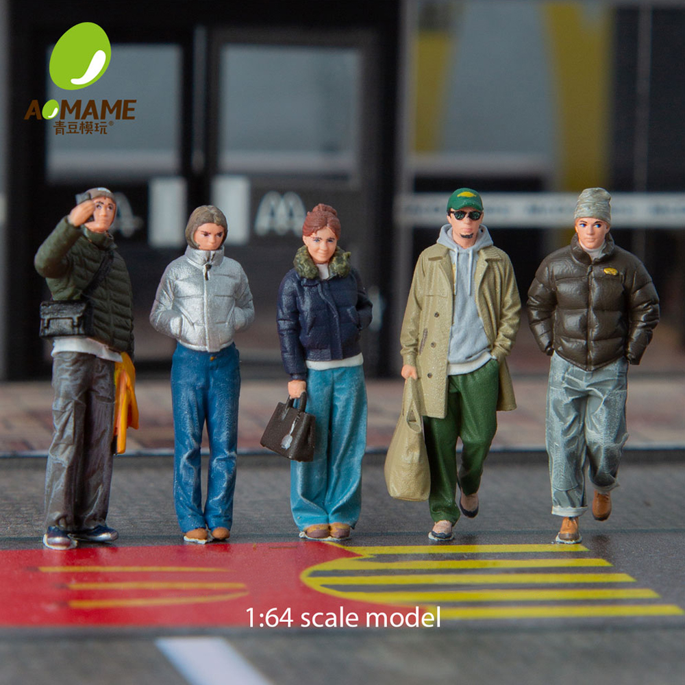 3D Printing Designing - Kicarmod 1/64 Winter Streetwear Set- High