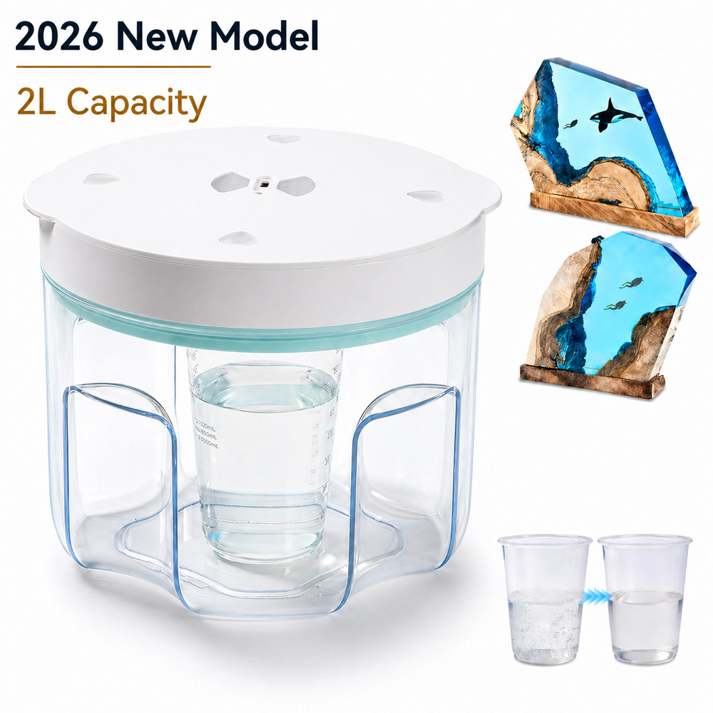 3D Print Isopropyl Alcohol - Resin Bubble Removal Machine 99% Bubble