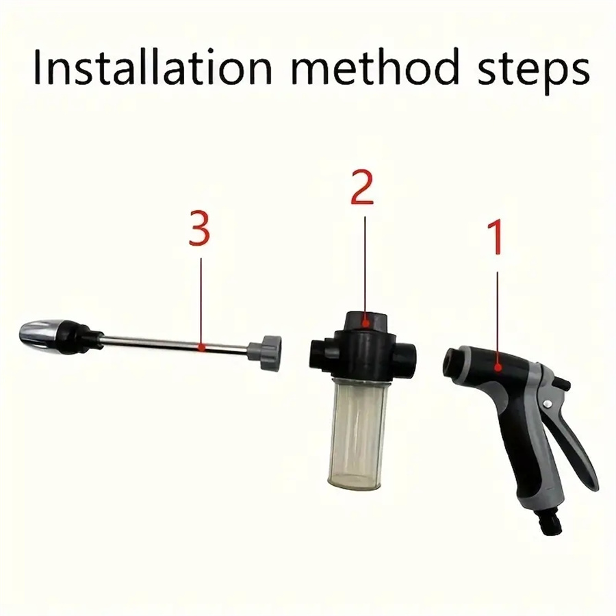 NEW Car Washing Long Pole High - Nozzle Cleaning Kit บทวิจารณ์และราคา