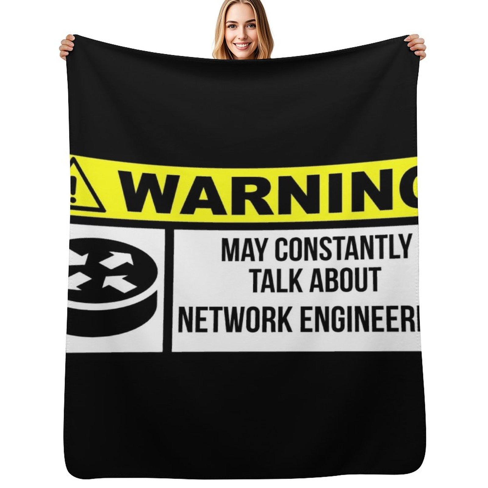 Network engineer Throw Blanket - 3D Printing Engineer บทวิจารณ์และราคา