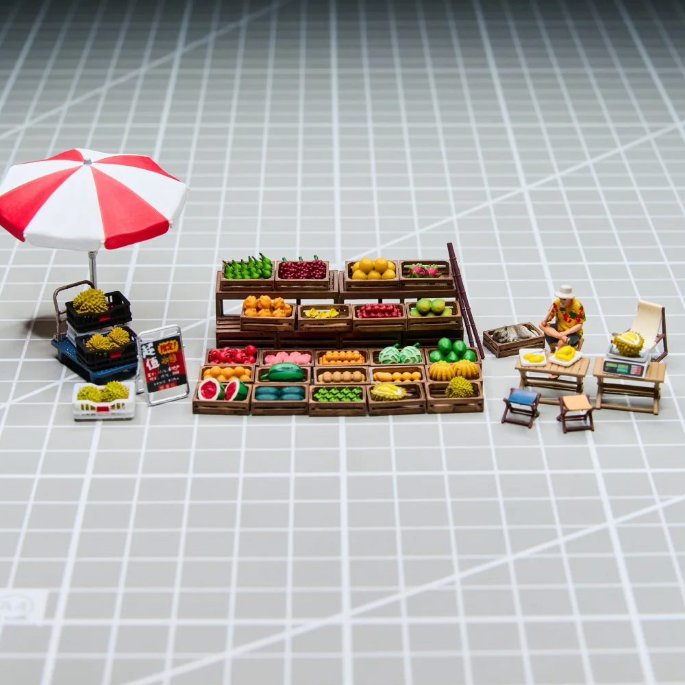 Kicarmod 1/64 Fruit Stand Mode - 3D Printing Designing บทวิจารณ์และราคา