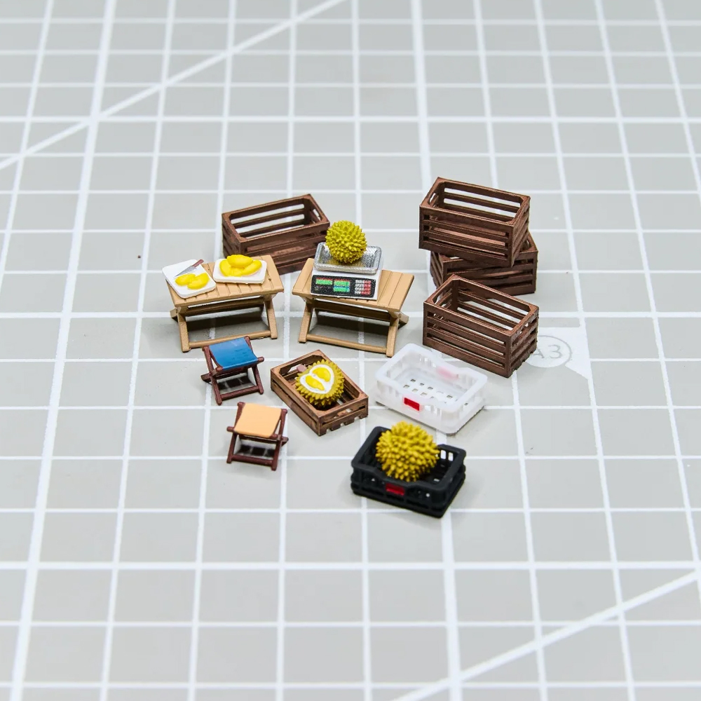 Kicarmod 1/64 Fruit Stand Mode - 3D Printing Designing บทวิจารณ์และราคา