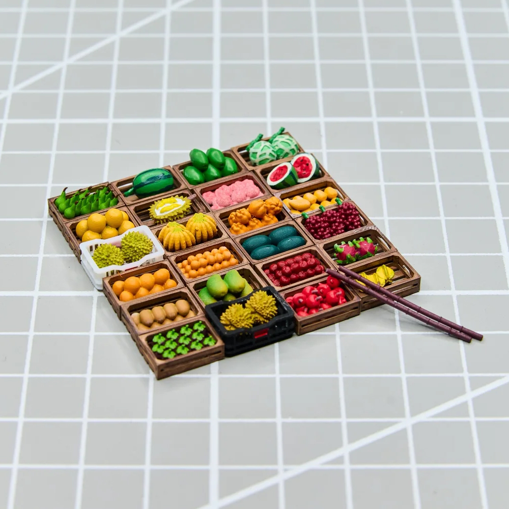 Kicarmod 1/64 Fruit Stand Mode - 3D Printing Designing บทวิจารณ์และราคา