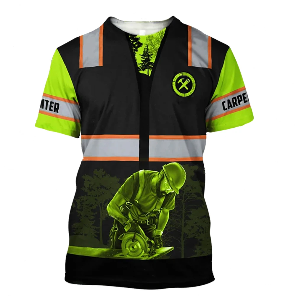 Carpenter 3D Printed Men's T-s - 3D Printing Engineer บทวิจารณ์และราคา