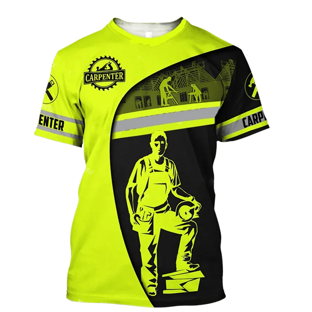 Carpenter 3D Printed Men's T-s - 3D Printing Engineer บทวิจารณ์และราคา