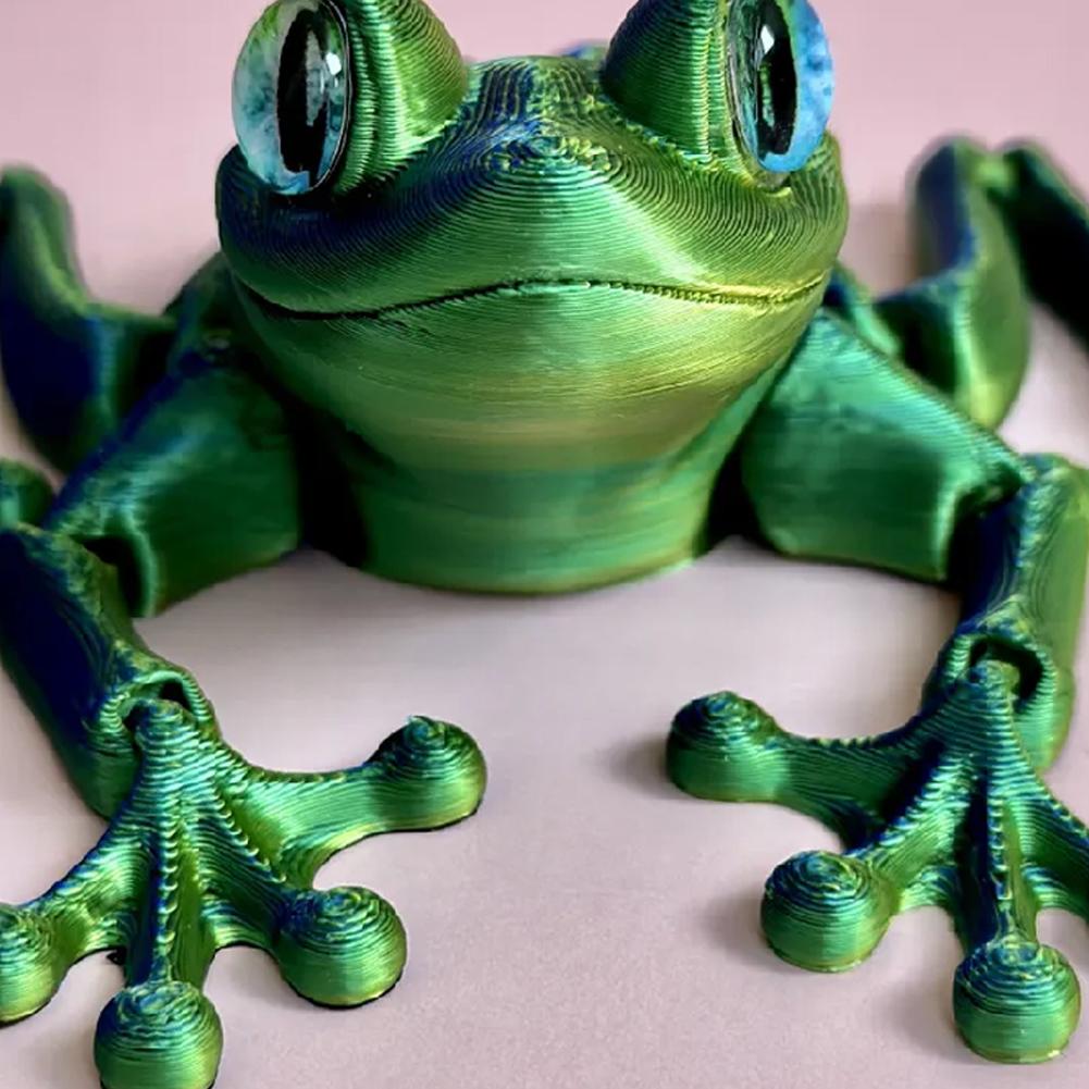 3D Printed Cute Frog Model Mul - 3D Printing Clay บทวิจารณ์และราคา