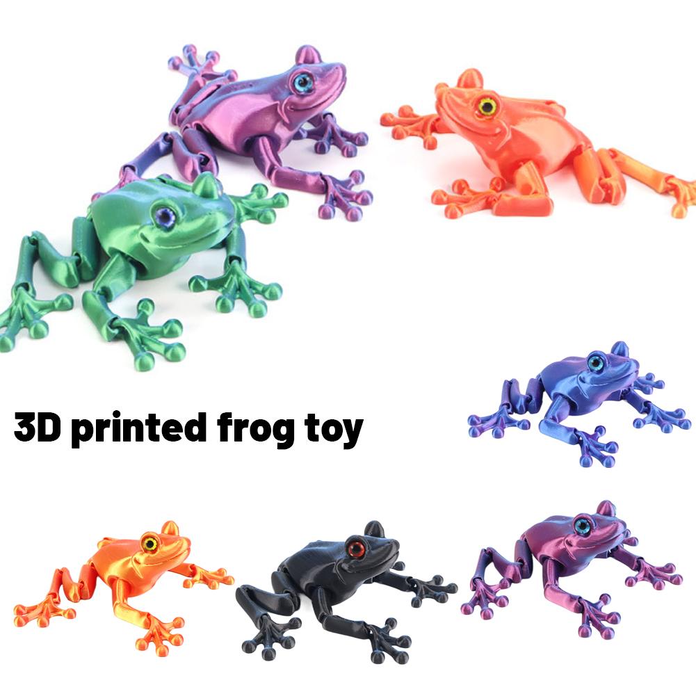3D Printed Cute Frog Model Mul - 3D Printing Clay บทวิจารณ์และราคา