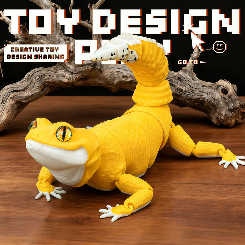 Movable Joint Leopard Gecko 3D - 3D Printing Joint บทวิจารณ์และราคา