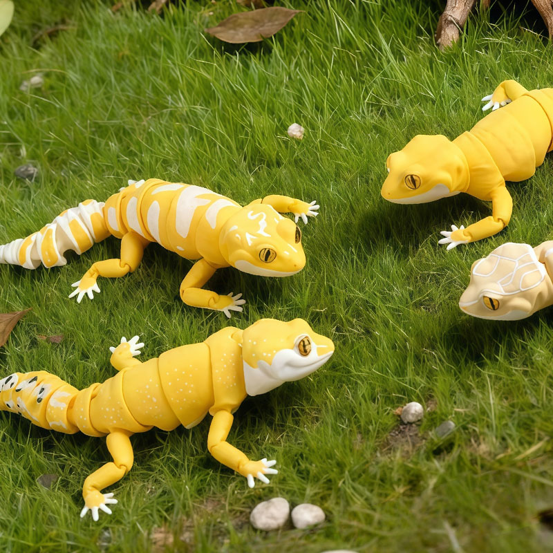 Movable Joint Leopard Gecko 3D - 3D Printing Joint บทวิจารณ์และราคา