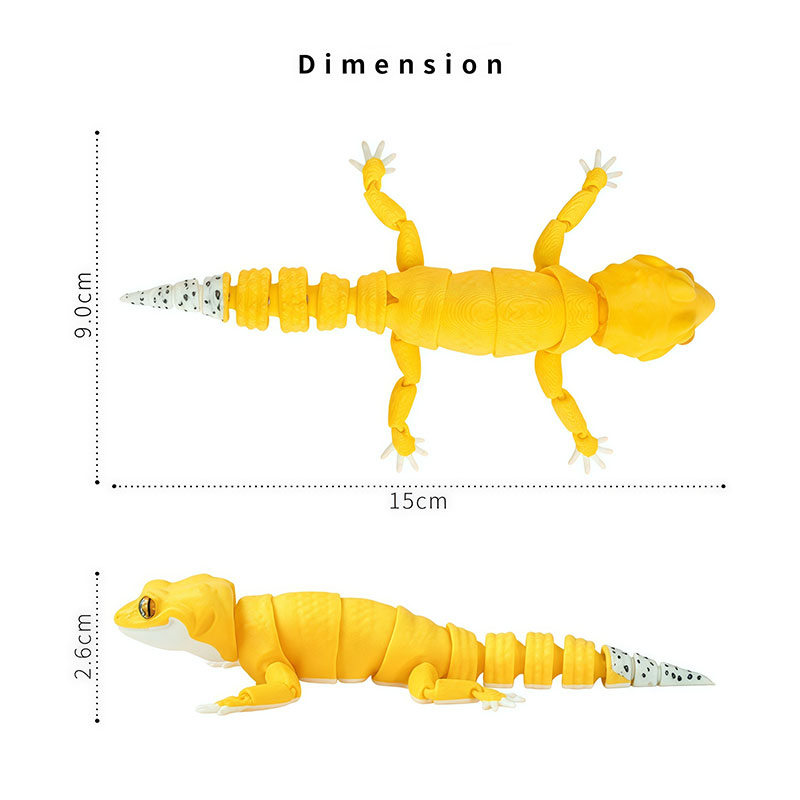 Movable Joint Leopard Gecko 3D - 3D Printing Joint บทวิจารณ์และราคา