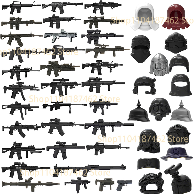 Military Soldiers Figure Equip - 3D Printing Lego Bricks บทวิจารณ์และราคา