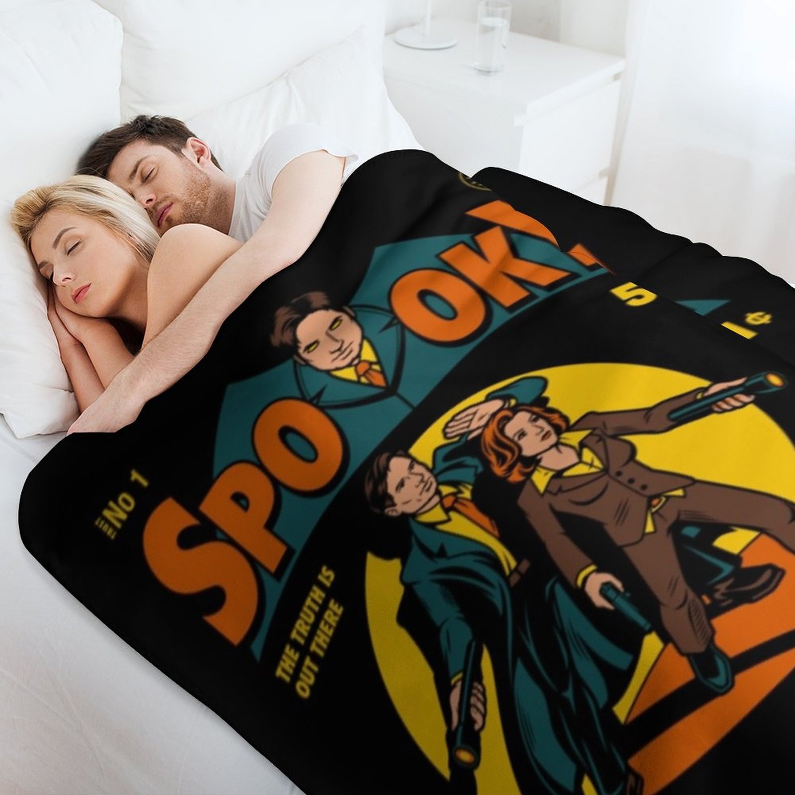 X Files, Spooky Comic Throw Bl - 3D Printing File Free บทวิจารณ์และราคา