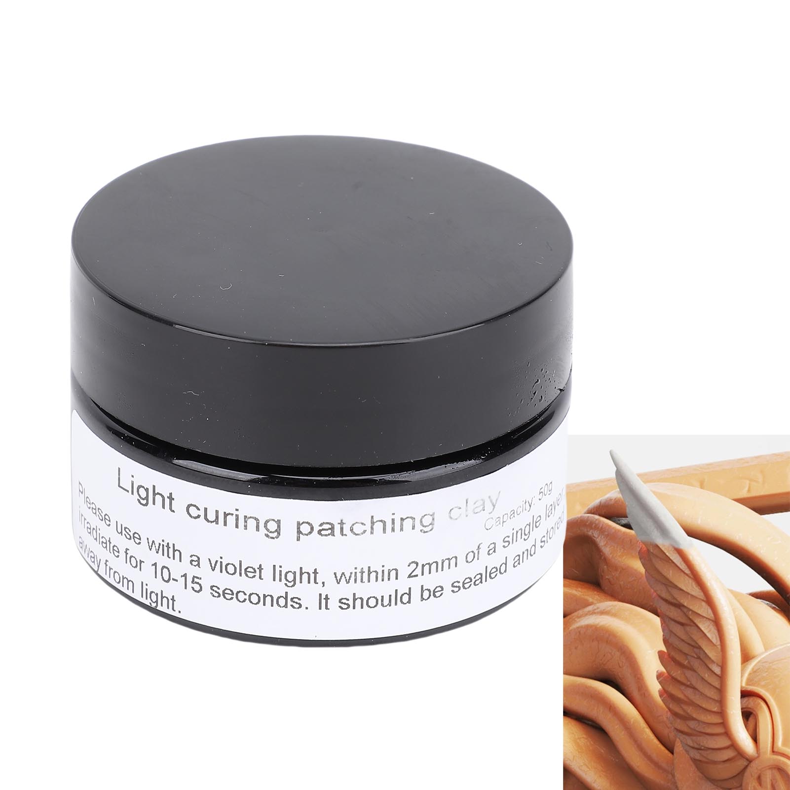 Ultra Violet Curing Putty 50g  - 3D Printing Clay บทวิจารณ์และราคา