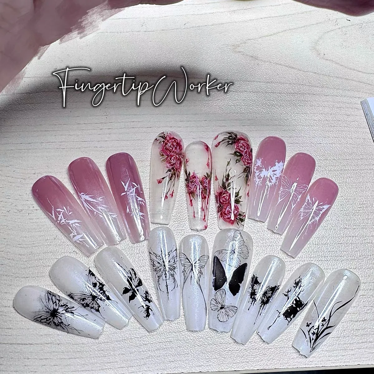 1PC Flowers Nail Stamping Plat - 3D Printing Templates Free บทวิจารณ์และราคา