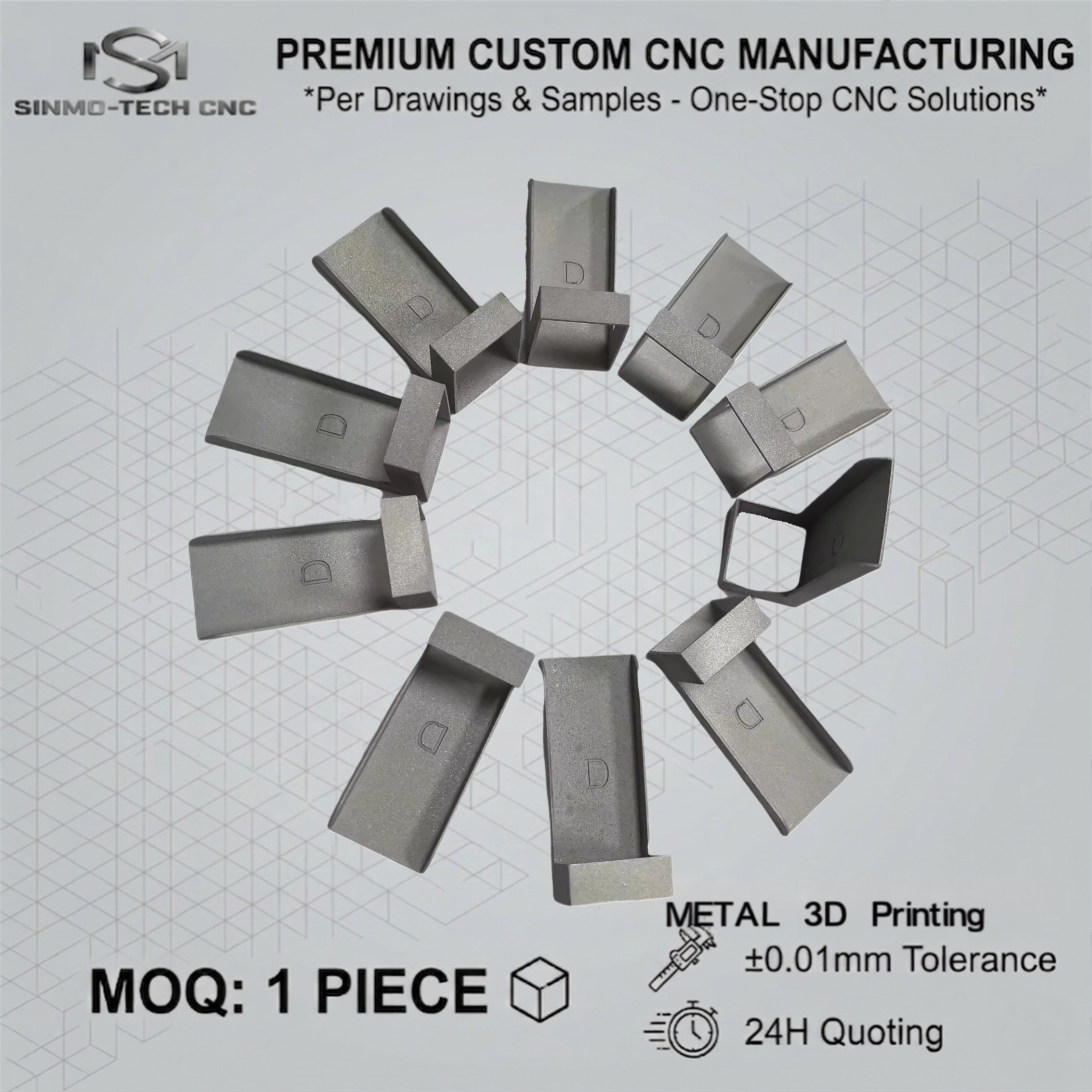Custom Titanium 3D Printing Se - 3D Printing File Free บทวิจารณ์และราคา