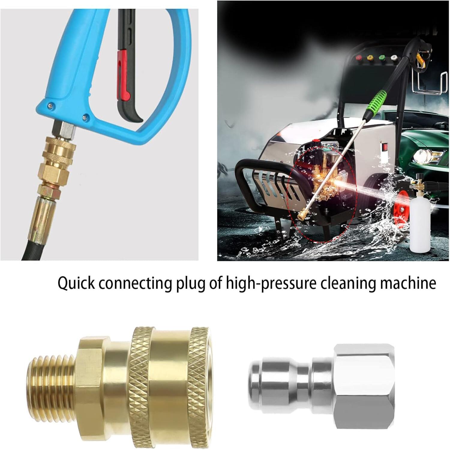 High Pressure Washer Nozzle 1/ - Nozzle Cleaning Kit บทวิจารณ์และราคา