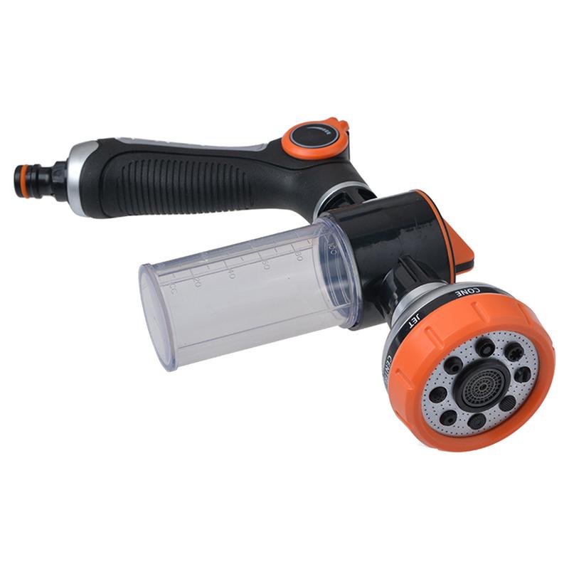 Garden Hose Spray Nozzle 8 Spr - Nozzle Cleaning Kit บทวิจารณ์และราคา