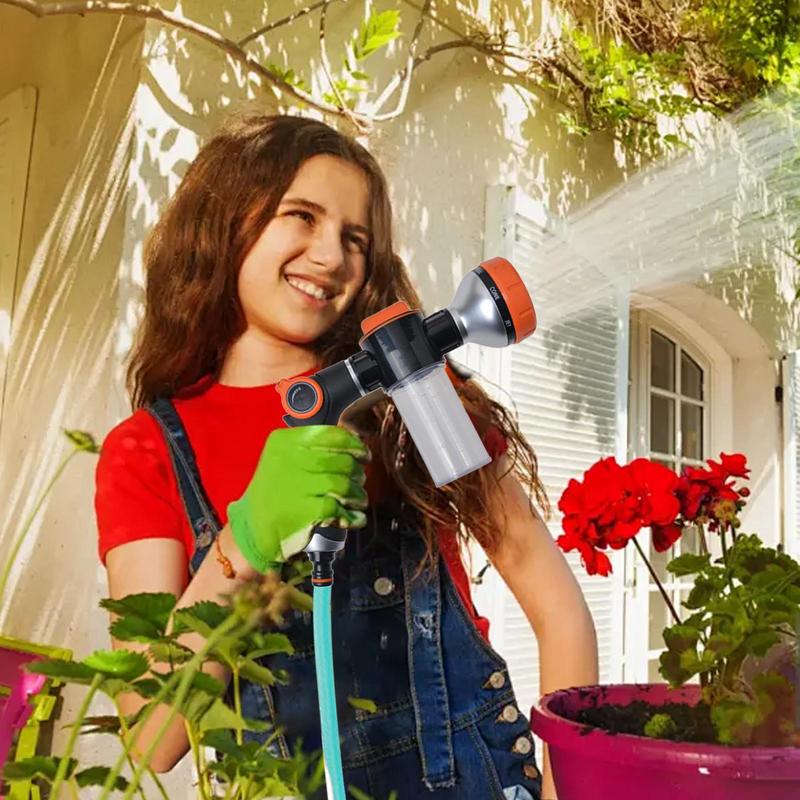 Garden Hose Spray Nozzle 8 Spr - Nozzle Cleaning Kit บทวิจารณ์และราคา