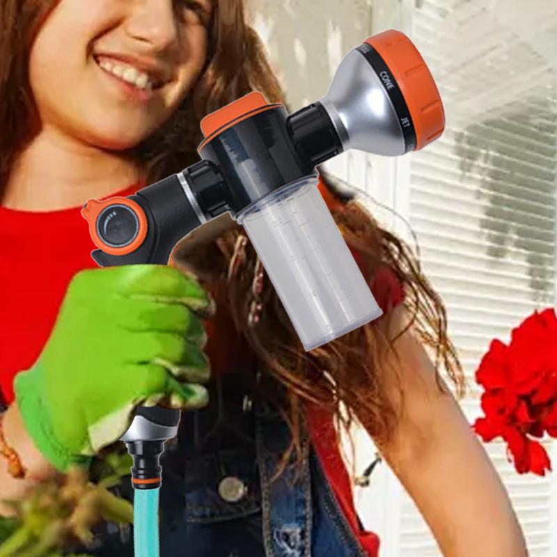 Garden Hose Spray Nozzle 8 Spr - Nozzle Cleaning Kit บทวิจารณ์และราคา