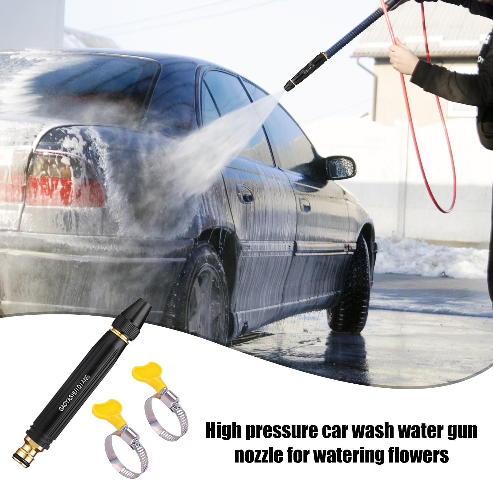 Garden Hose Spray Nozzle Metal - Nozzle Cleaning Kit บทวิจารณ์และราคา