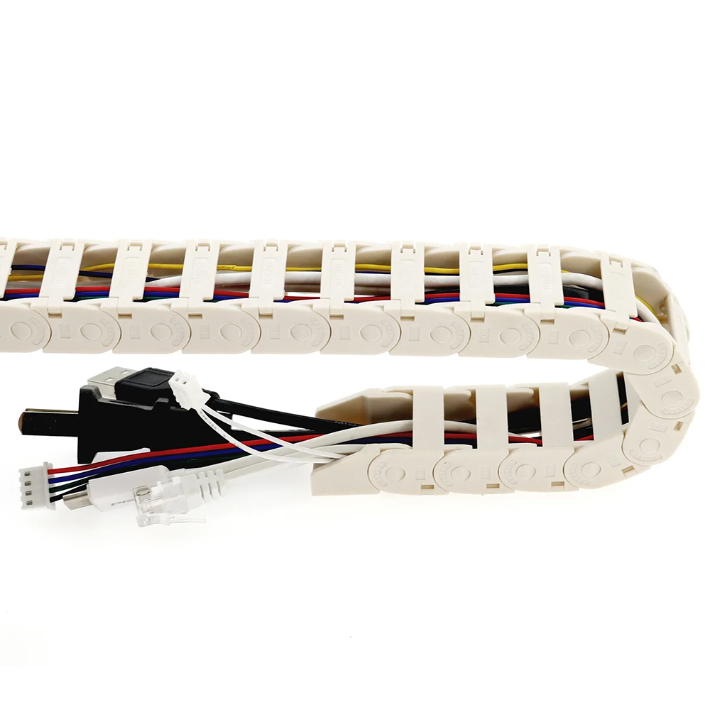 Kande PA66 White Open Type Dra - 3D Printer Cable Chain บทวิจารณ์และราคา