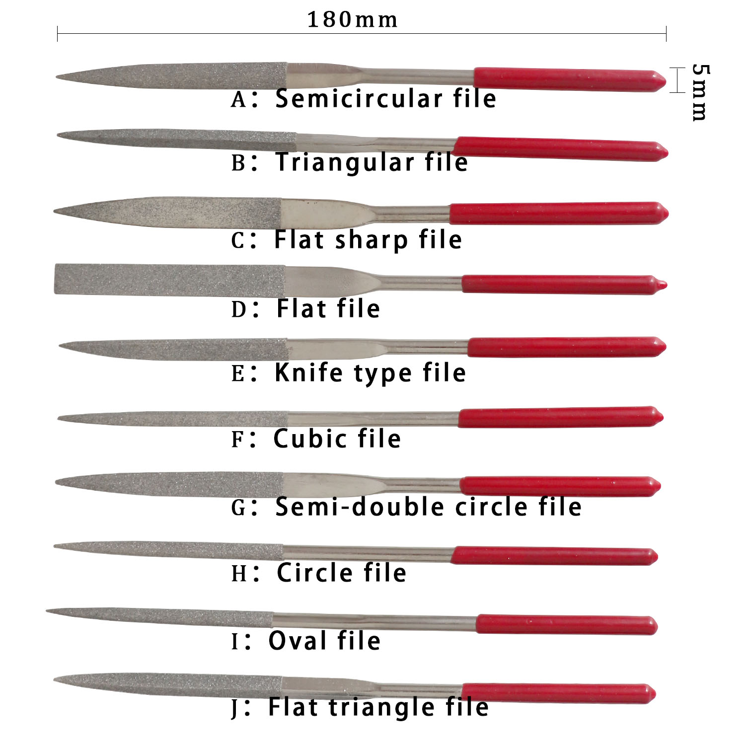 10Pcs Diamond Needle File Set  - 3D Printing File Free บทวิจารณ์และราคา