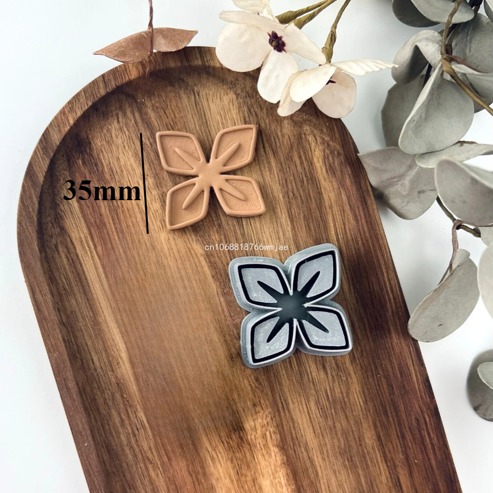 Lily Shape Polymer Clay Cutter - 3D Printing Clay บทวิจารณ์และราคา