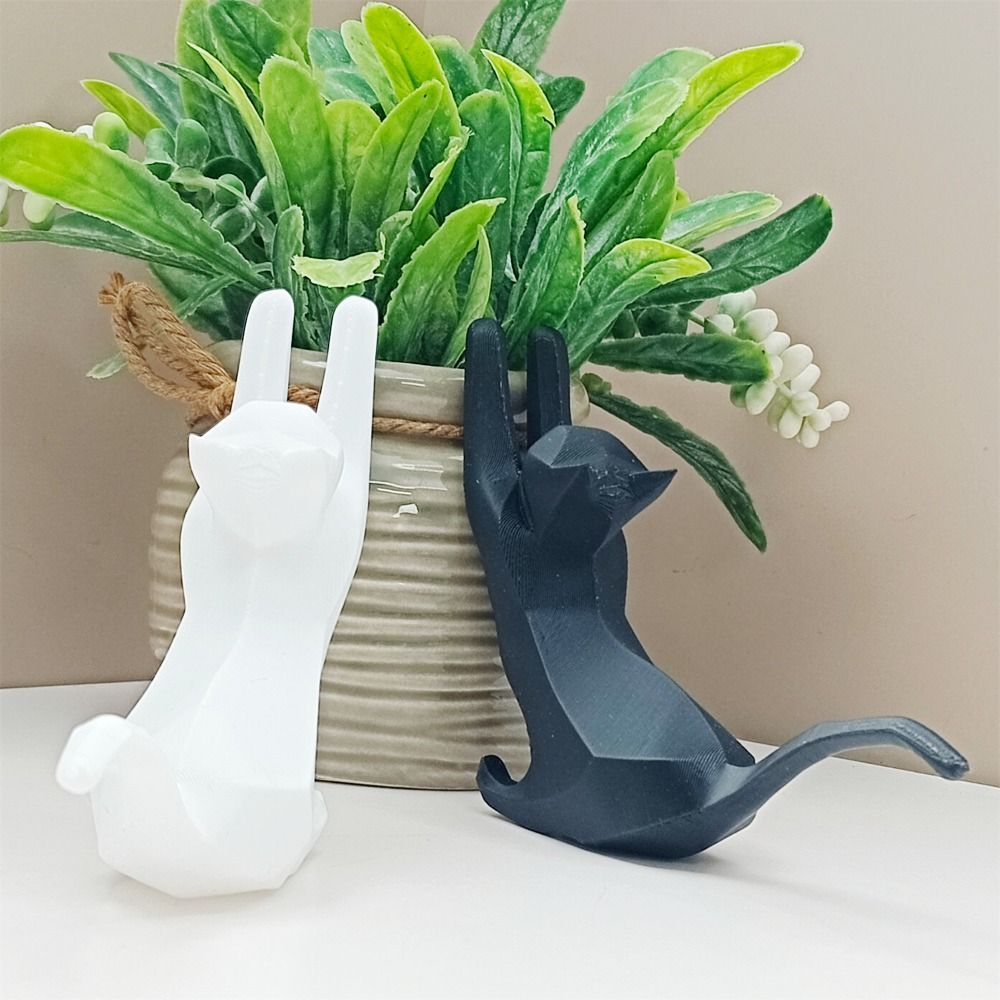Mini Kitten Ring Storage Rack  - 3D Print Isopropyl Alcohol บทวิจารณ์และราคา