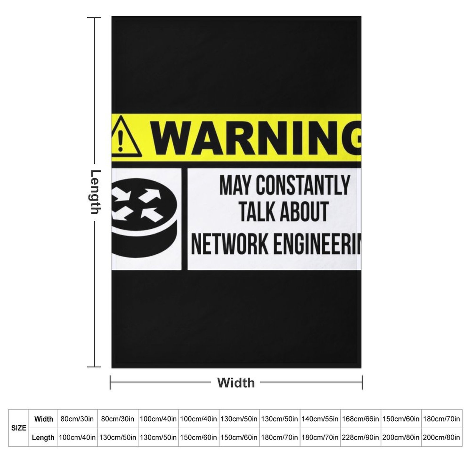Network engineer Throw Blanket - 3D Printing Engineer บทวิจารณ์และราคา