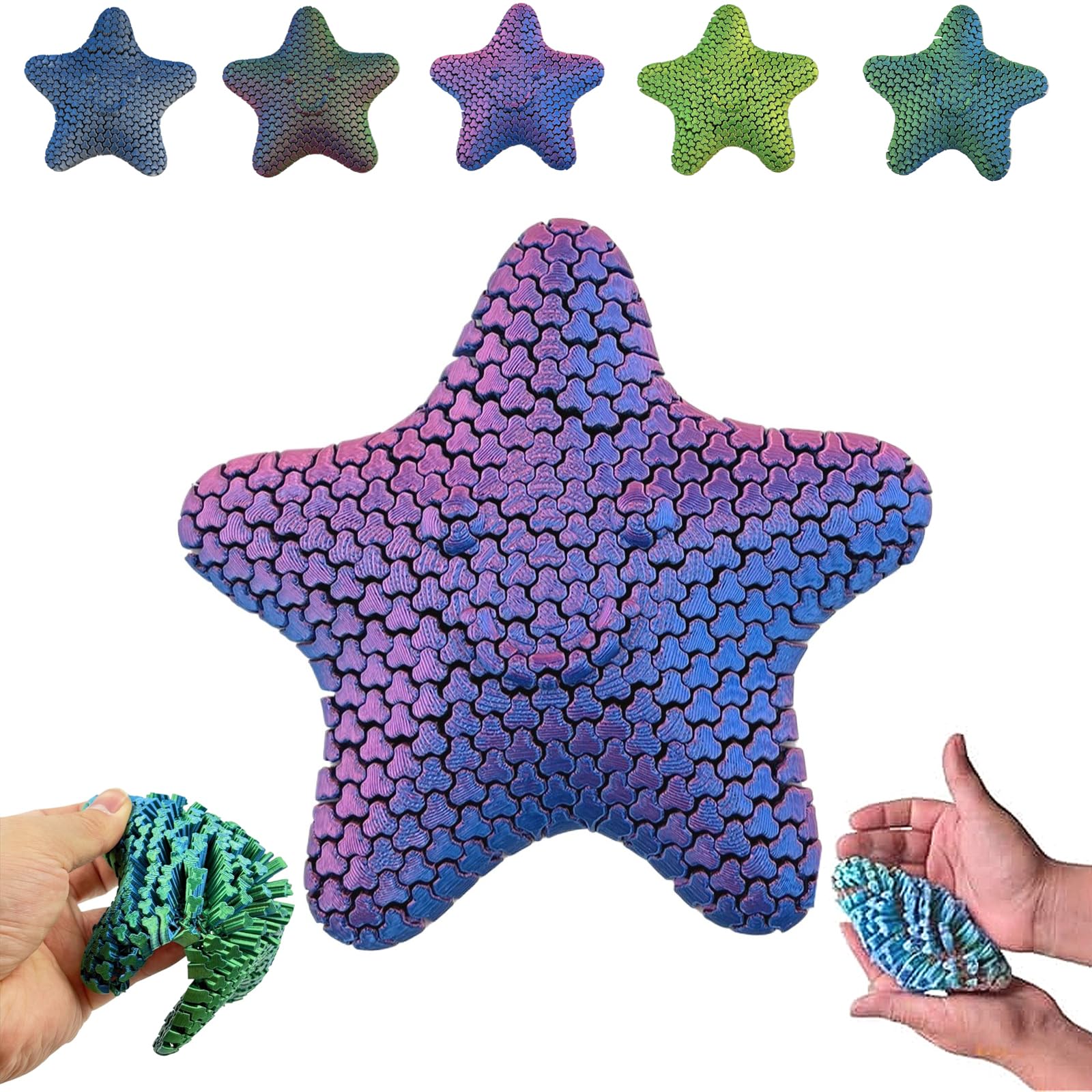 Anxiety Relief Starfish Fidget - 3D Printing Joint บทวิจารณ์และราคา