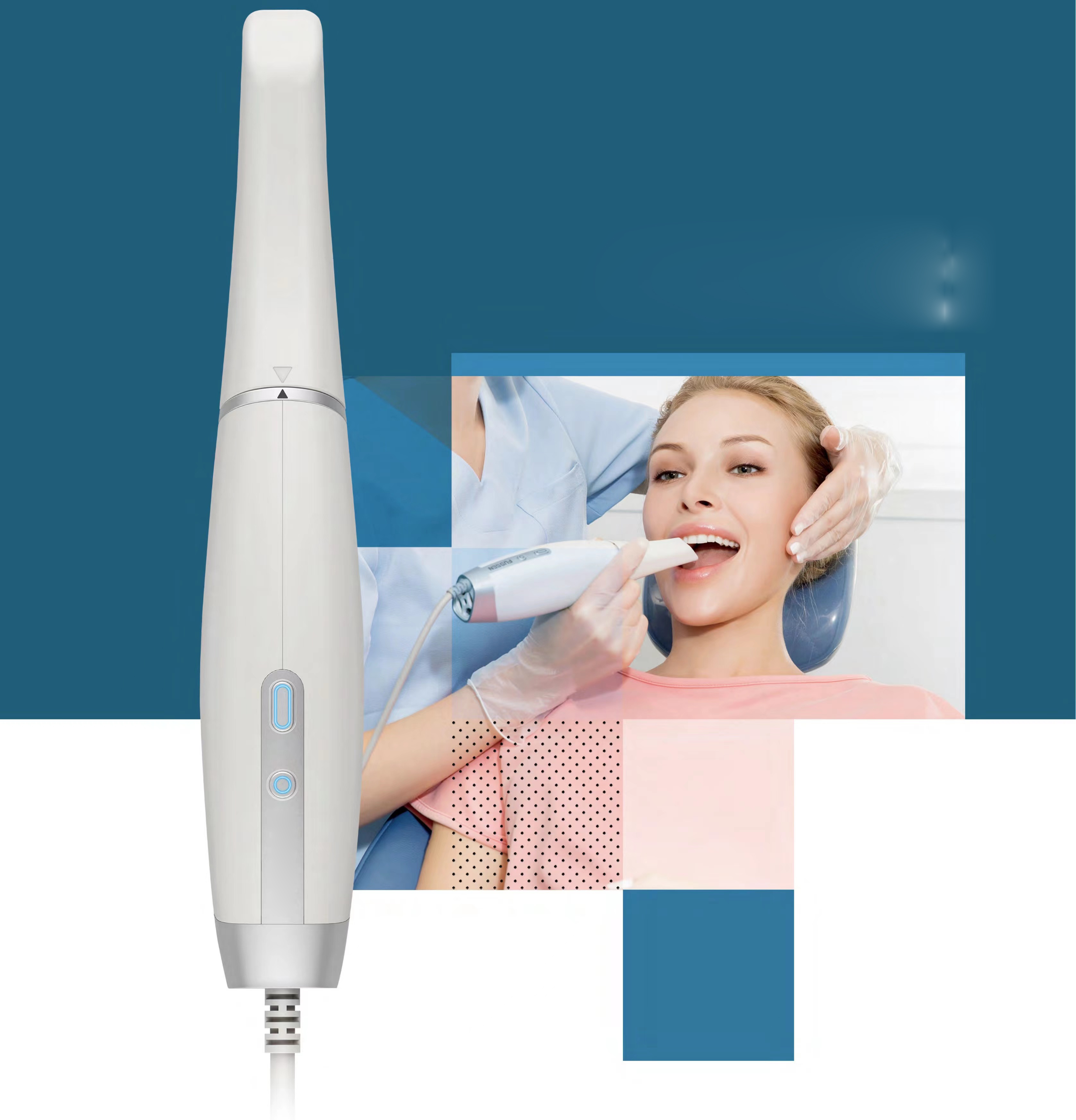 CE Approved True Color Scannin - 3D Printing Dental บทวิจารณ์และราคา