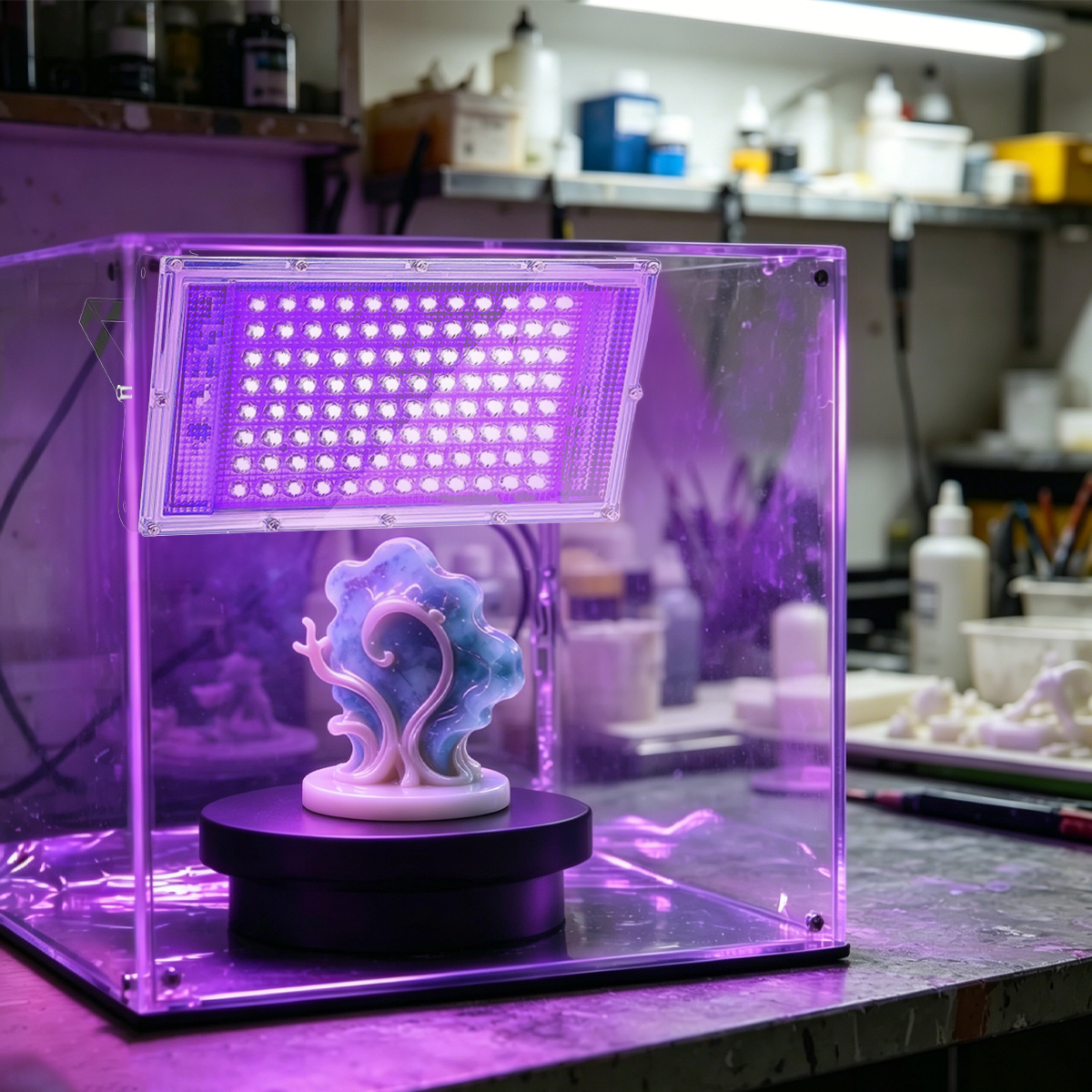 UV Resin Curing Light , 395nm  - 3D Print Isopropyl Alcohol บทวิจารณ์และราคา