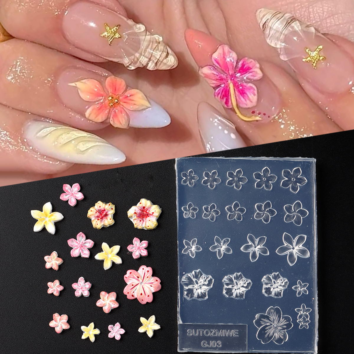 Hibiscus Island Flower Silicon - 3D Printing Templates Free บทวิจารณ์และราคา
