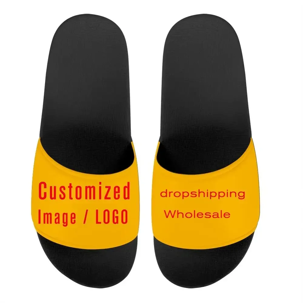 Custom Shoes Men Slippers Flip - 3D Printing Designing บทวิจารณ์และราคา