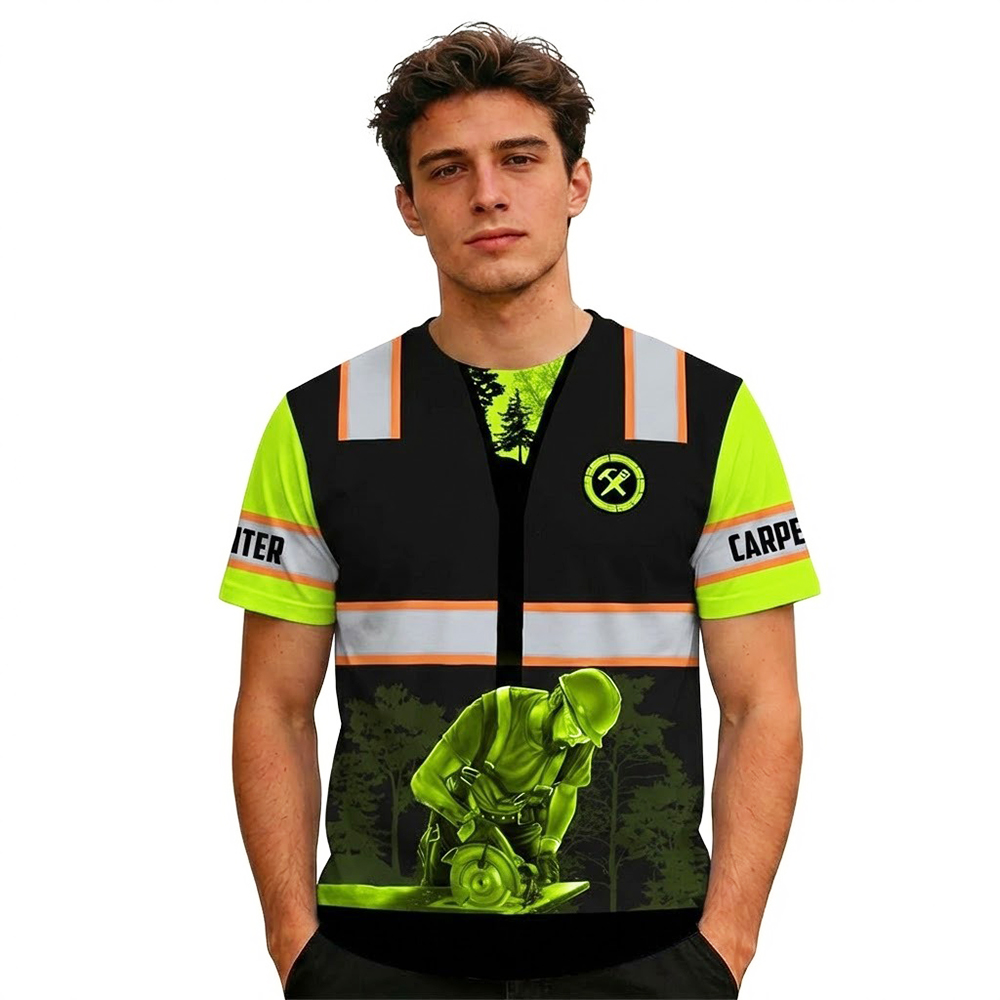 Carpenter 3D Printed Men's T-s - 3D Printing Engineer บทวิจารณ์และราคา