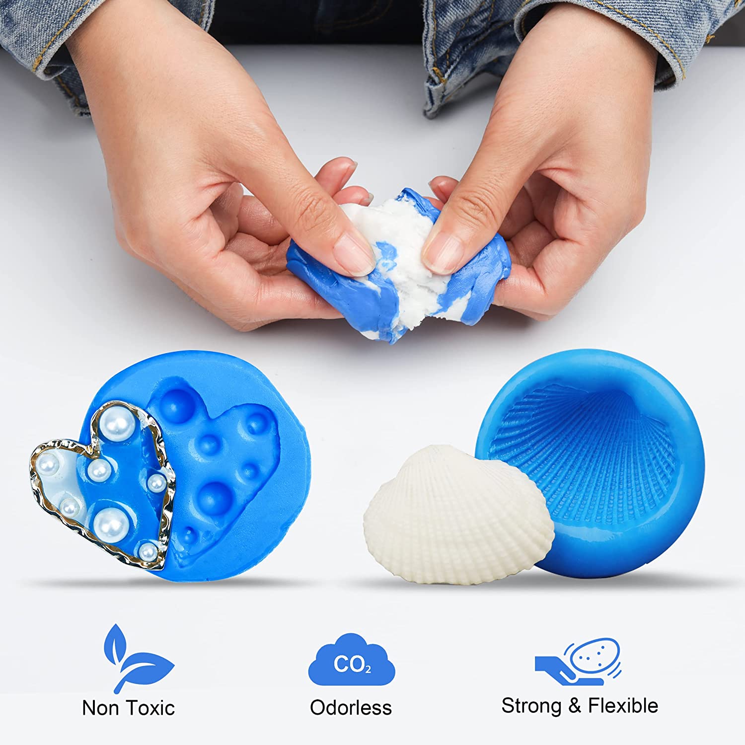 Silicone Mold Making Kit for R - 3D Print Isopropyl Alcohol บทวิจารณ์และราคา