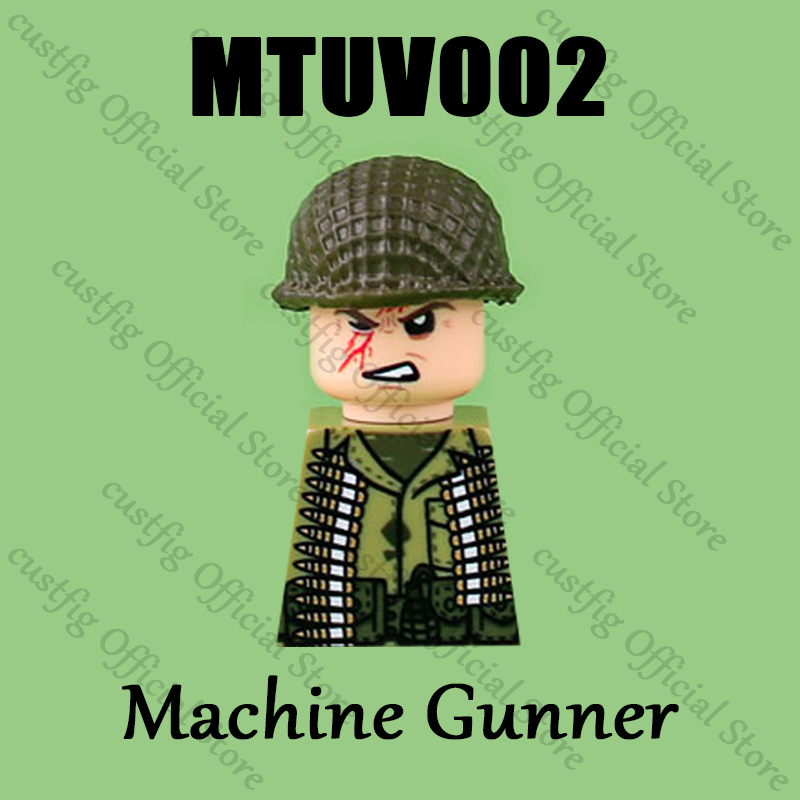 WW2 Soldier Figures Weapon 3D  - 3D Printing Lego Bricks บทวิจารณ์และราคา