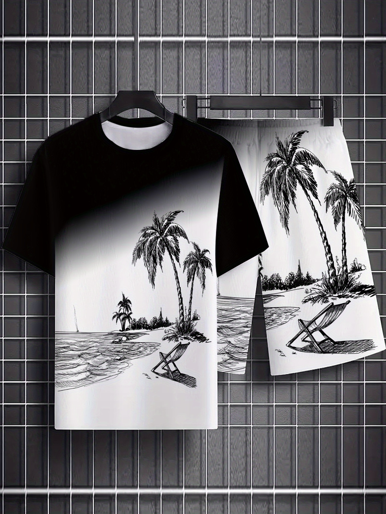 2026 Summer New Men's Short-Sl - 3D Printing Designing บทวิจารณ์และราคา