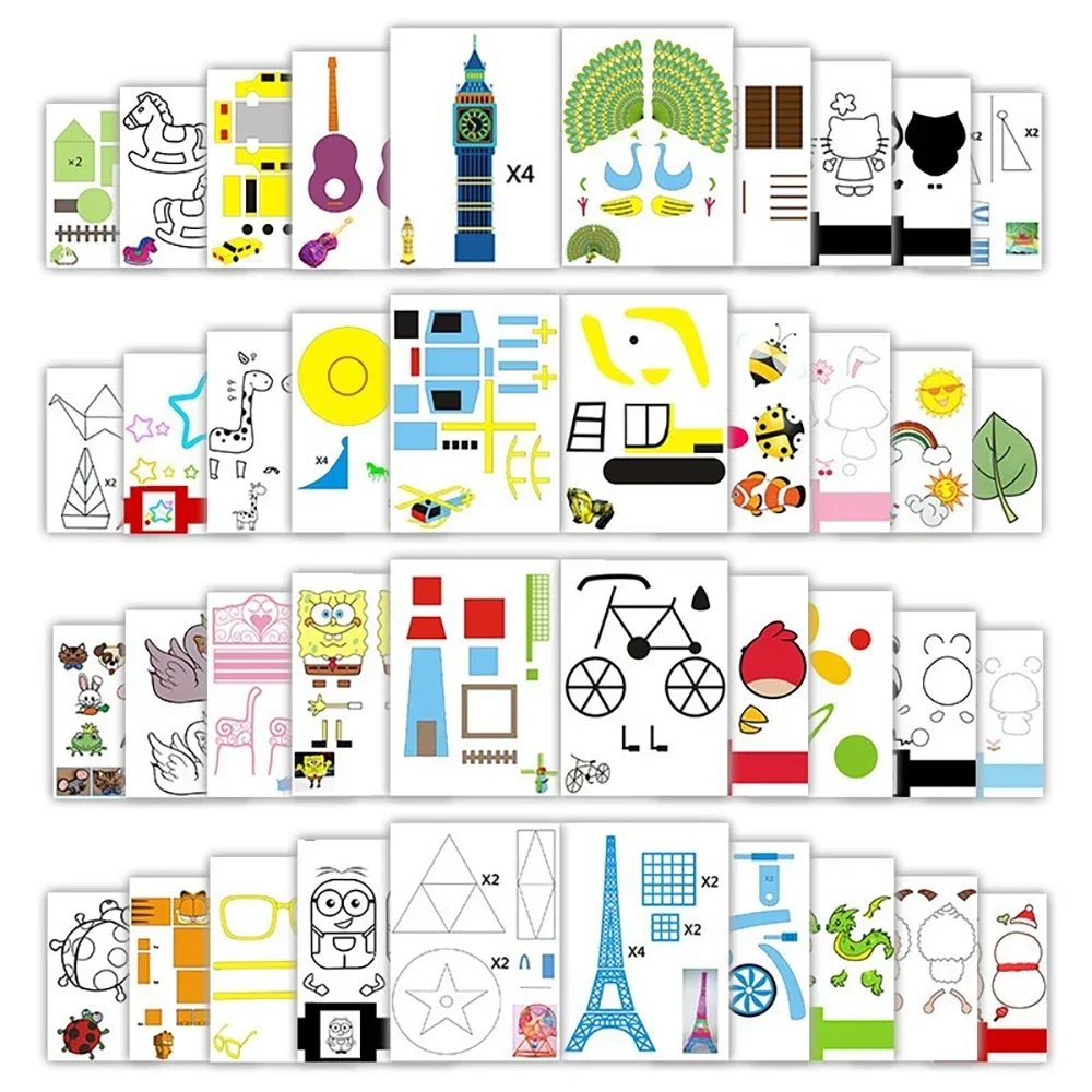 3D Pen Drawing Book with Graph - 3D Printing Templates Free บทวิจารณ์และราคา