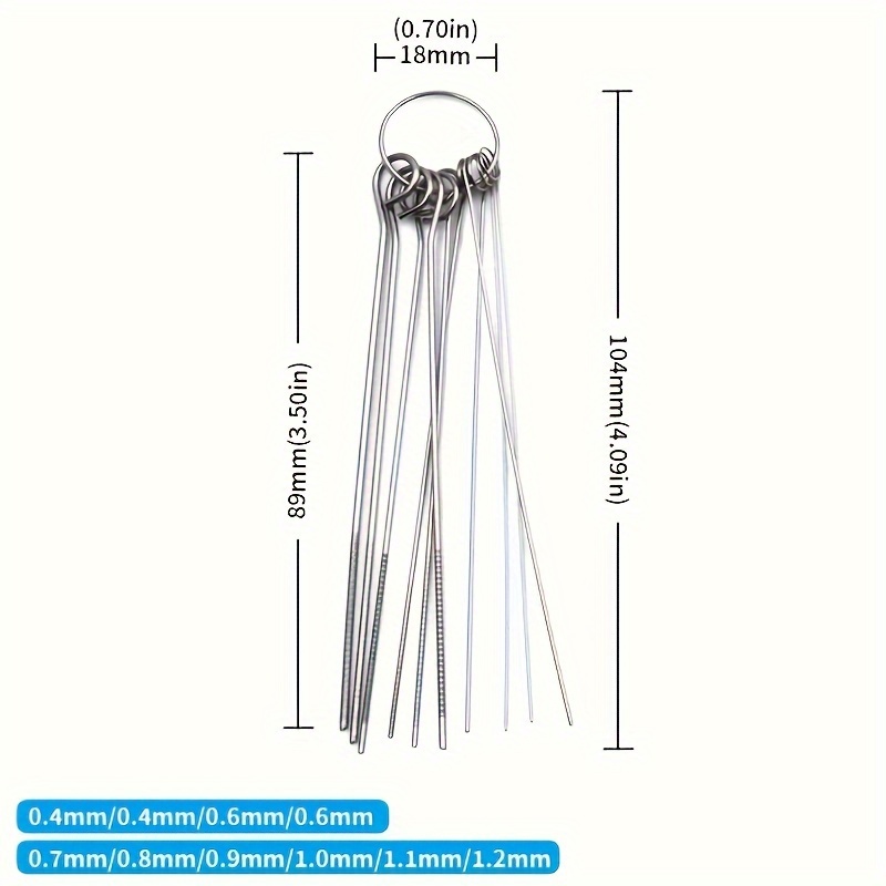 10Pcs Stainless Steel Shower H - Nozzle Cleaning Kit บทวิจารณ์และราคา