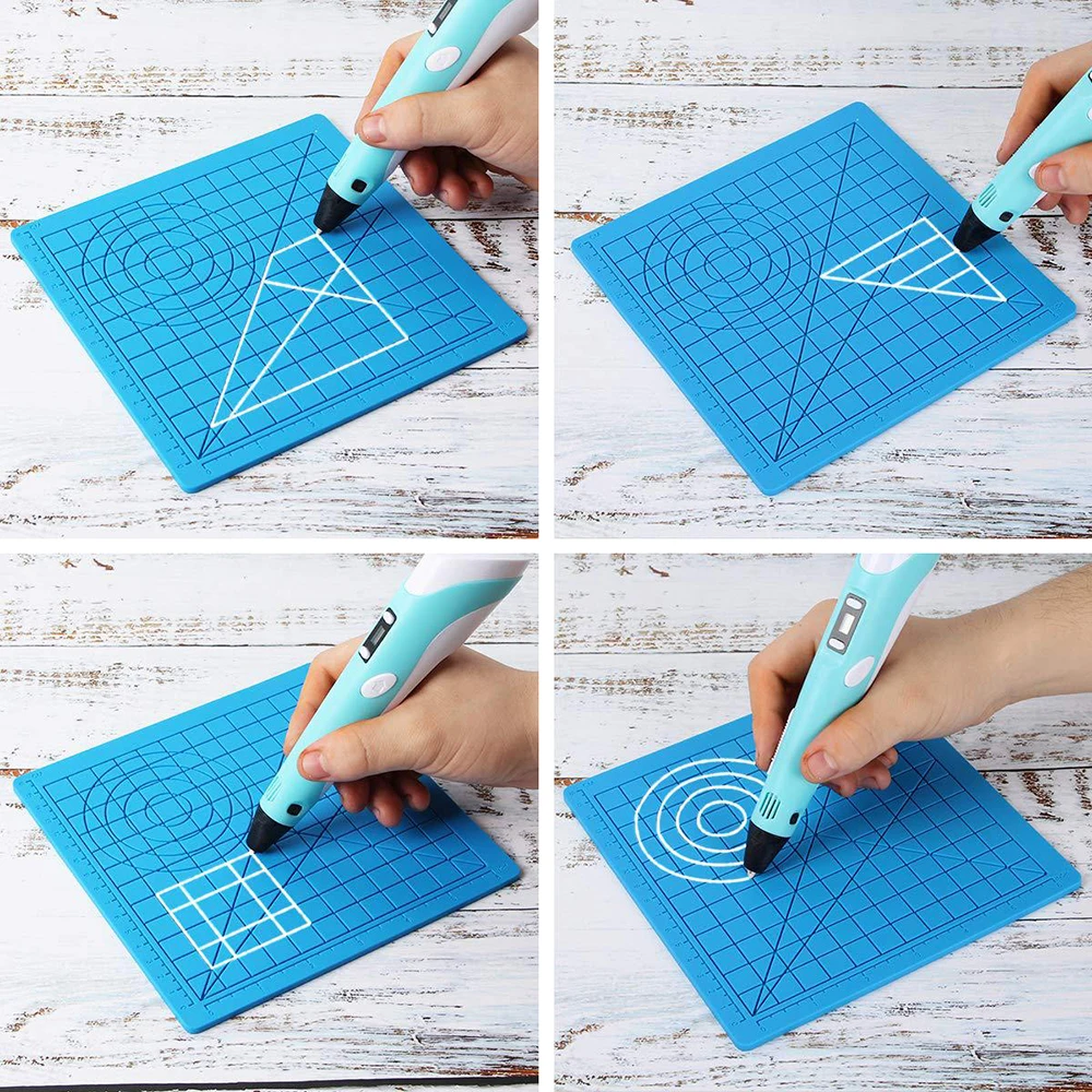 3D Printing Pen Silicone Mat D - 3D Printing Templates Free บทวิจารณ์และราคา