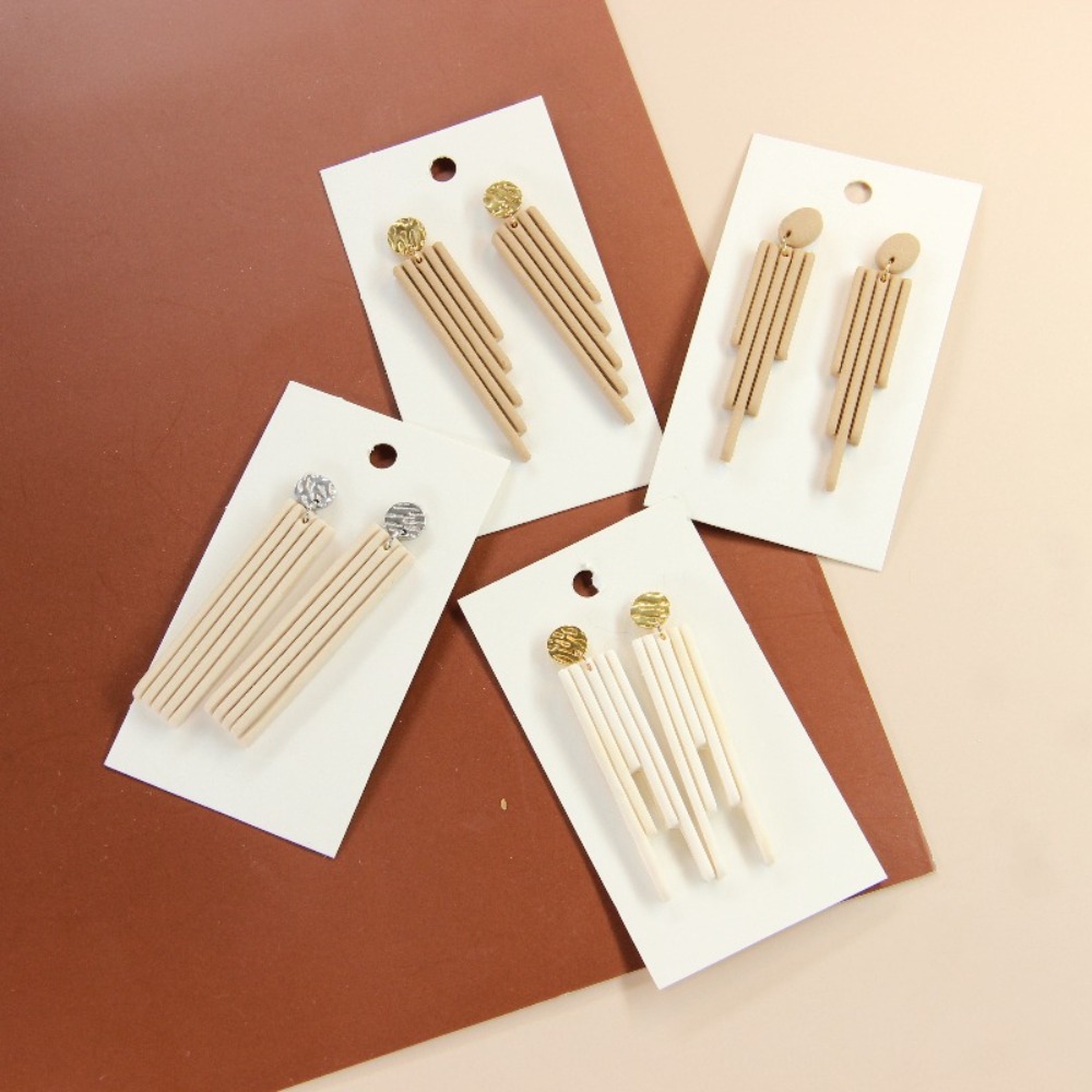 4Pcs Geometric Tassel Polymer  - 3D Printing Clay บทวิจารณ์และราคา