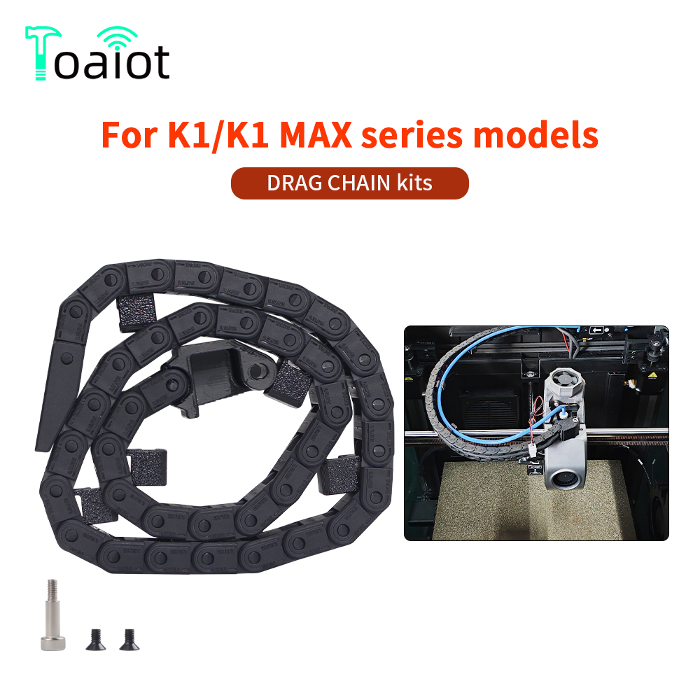 For K1 MAX Drag Chain Detachab - 3D Printer Cable Chain บทวิจารณ์และราคา
