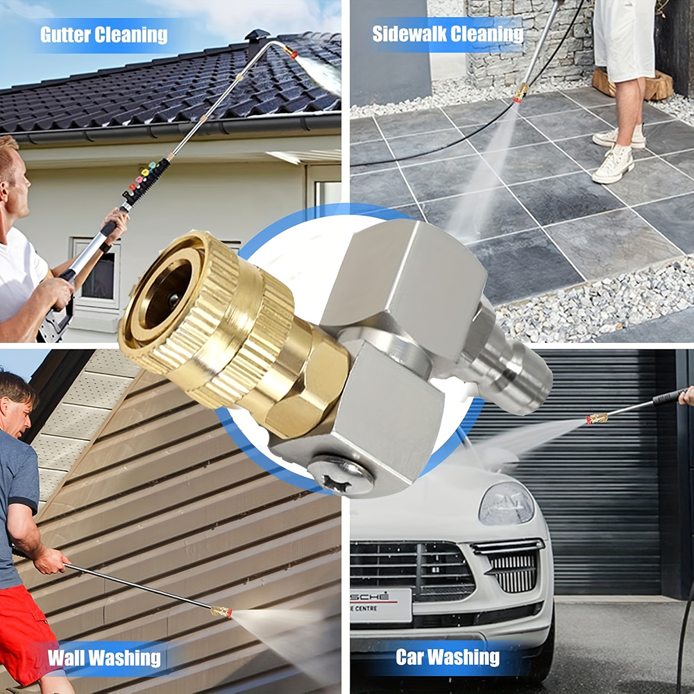 360° Rotating Pressure Washer  - Nozzle Cleaning Kit บทวิจารณ์และราคา
