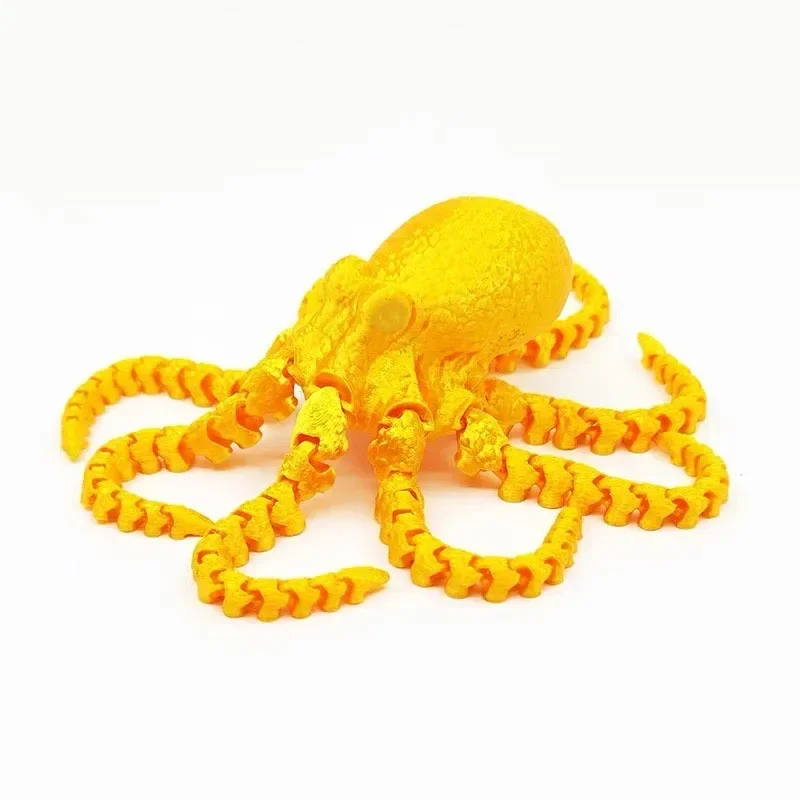 New 19CM 3D Printed Octopus Fi - 3D Printing Joint บทวิจารณ์และราคา