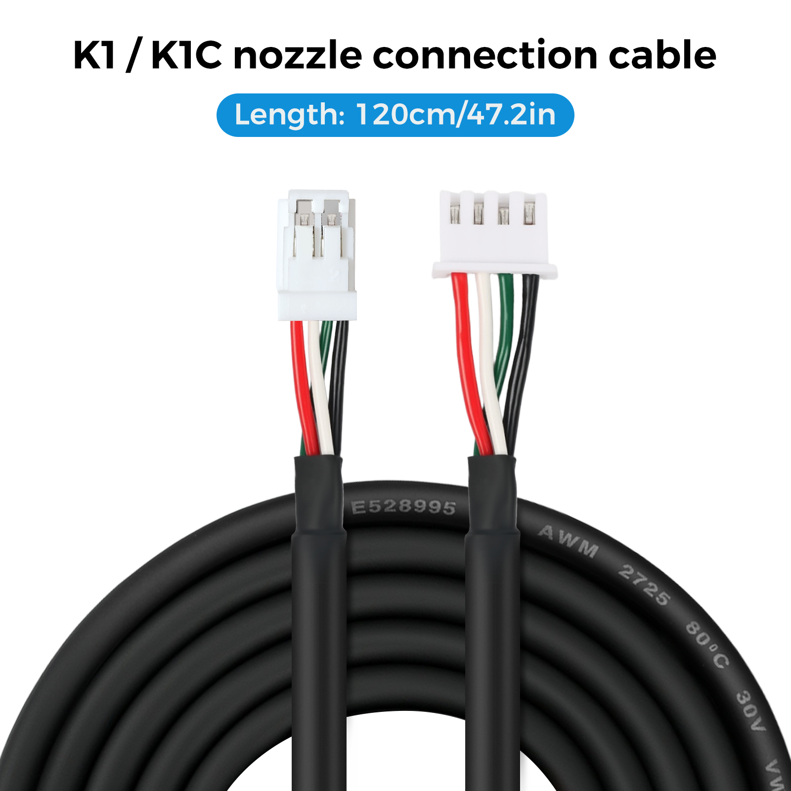 Creality K1/K1C Nozzle Connect - 3D Printer Cable Chain บทวิจารณ์และราคา